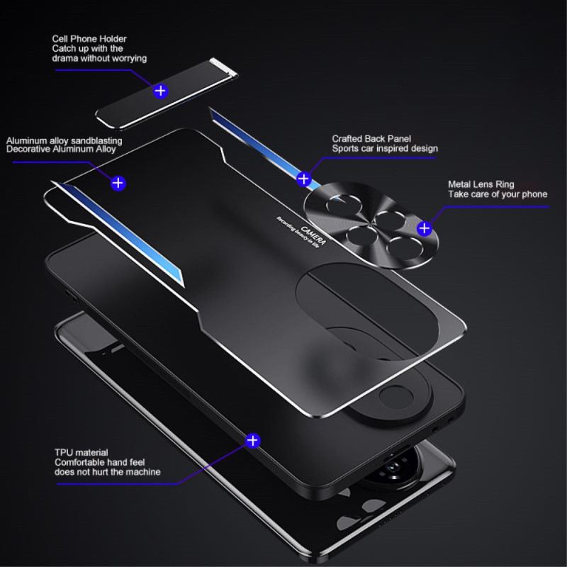 Mobiltelefon Tokok Honor 200 Pro Metal Effect Support