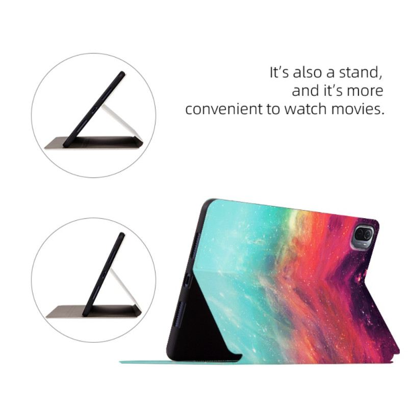 Bőrtok Xiaomi Pad 5 Éjszakai Égbolt