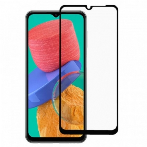 Samsung Galaxy M33 5G Black Edge Edzett Üveg Képernyővédő Fólia