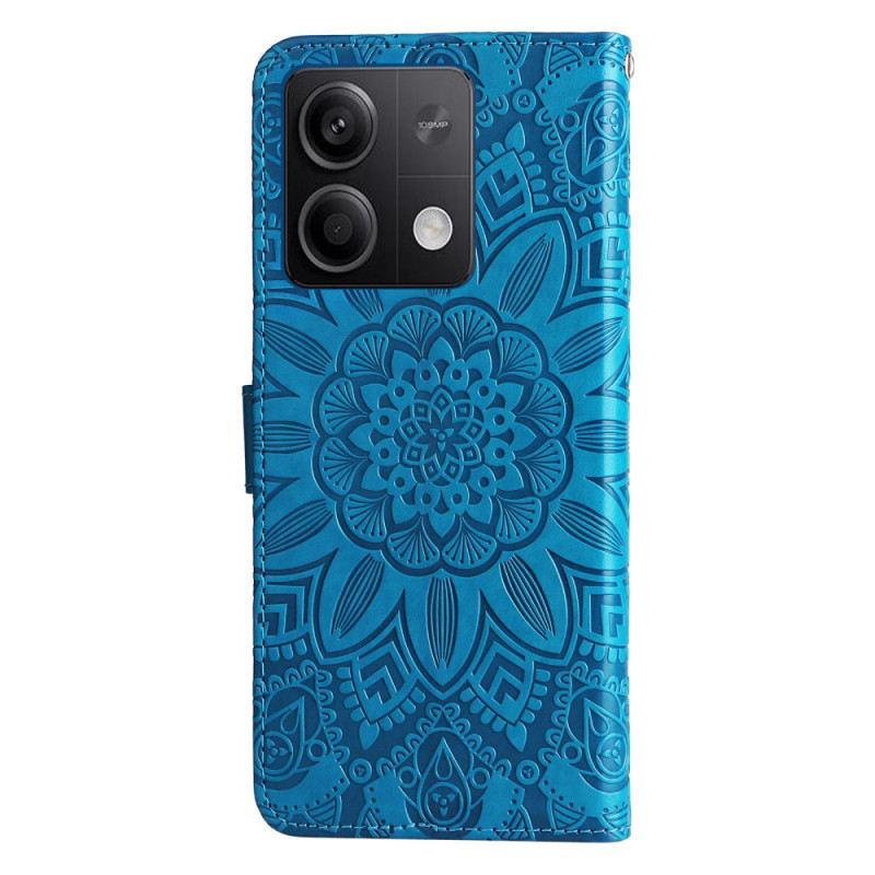 Fliptok Xiaomi Redmi Note 13 5g Napraforgó Minta Pánttal