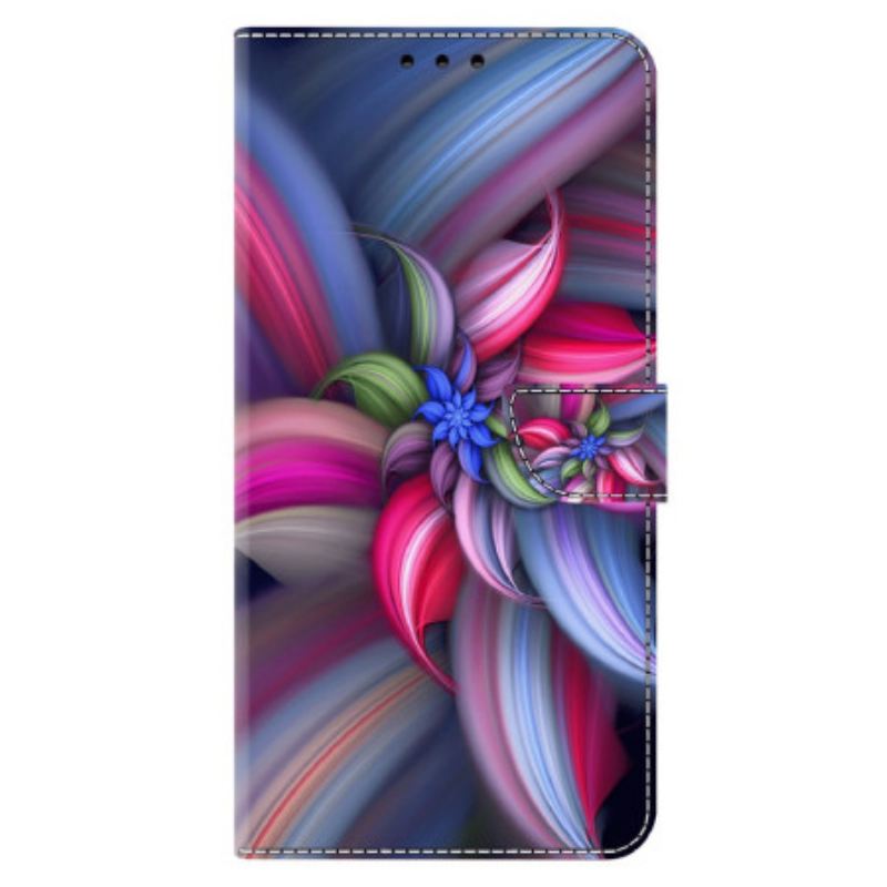 Fliptok Xiaomi Redmi Note 13 5g Színes Virágok