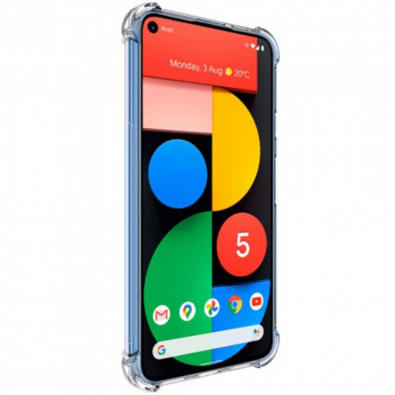 Tok Google Pixel 5 Átlátszó Selymes Imak