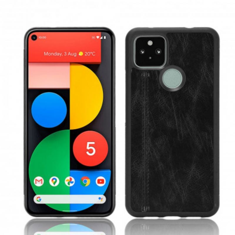 Tok Google Pixel 5 Couture Bőr Hatás