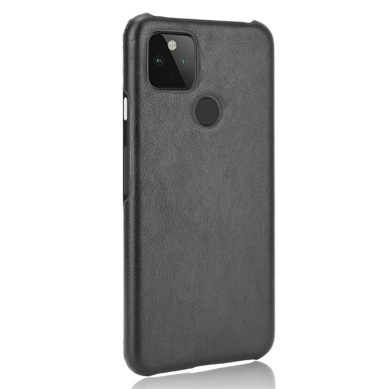 Tok Google Pixel 5 Litchi Performance Leather Effect