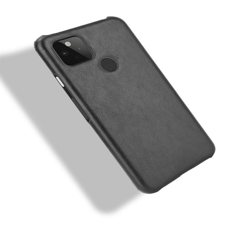 Tok Google Pixel 5 Litchi Performance Leather Effect