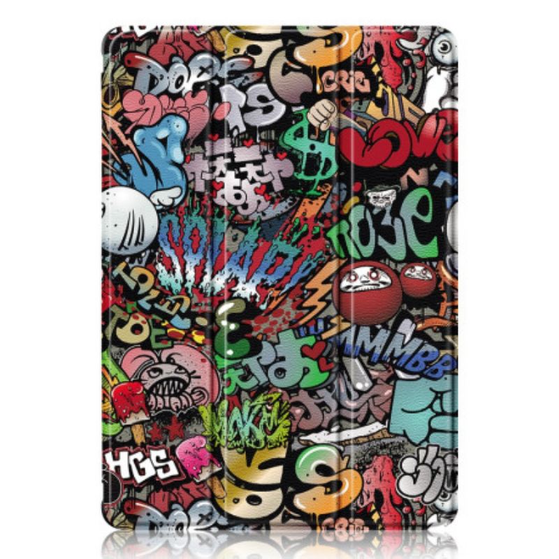 Samsung Galaxy Tab S9 Plus Átlátszó Graffiti Hátlap