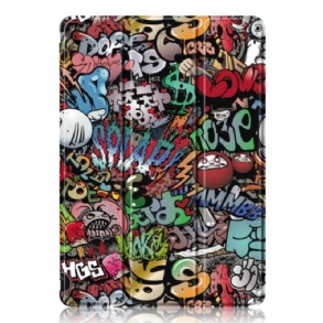 Samsung Galaxy Tab S9 Plus Átlátszó Graffiti Hátlap