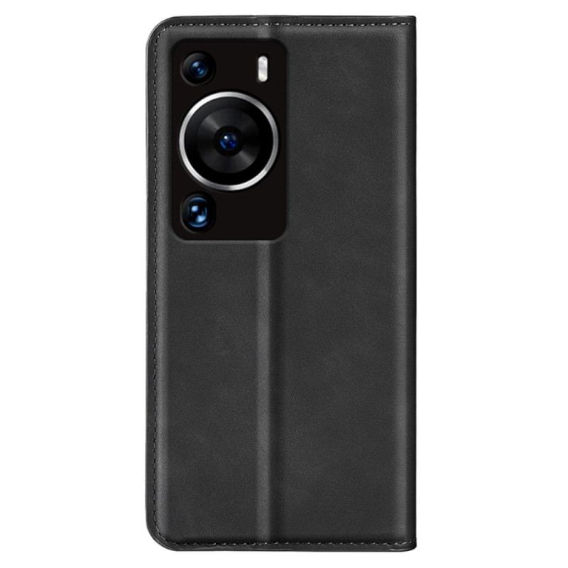 Fliptok Huawei P60 Pro Bőrtok Elegancia