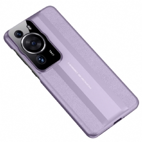 Tok Huawei P60 Pro Valódi Bőr