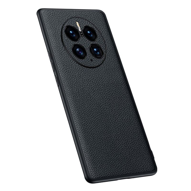 Tok Huawei Mate 50 Pro Eredeti Litchi Bőr