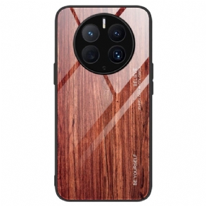 Tok Huawei Mate 50 Pro Fa Design Edzett Üveg