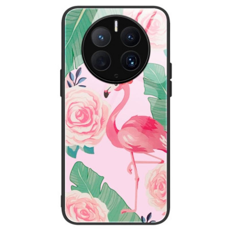 Tok Huawei Mate 50 Pro Flamingo Edzett Üveg