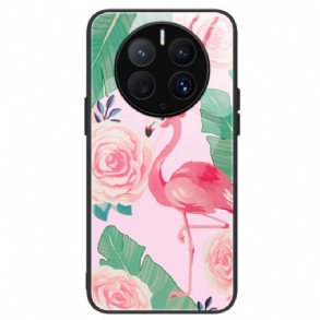 Tok Huawei Mate 50 Pro Flamingo Edzett Üveg