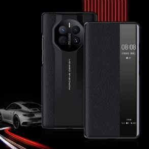 Tok Huawei Mate 50 Pro Licsi Műbőr