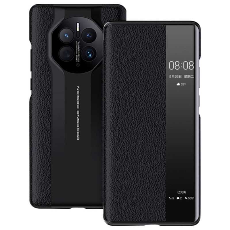 Tok Huawei Mate 50 Pro Licsi Műbőr