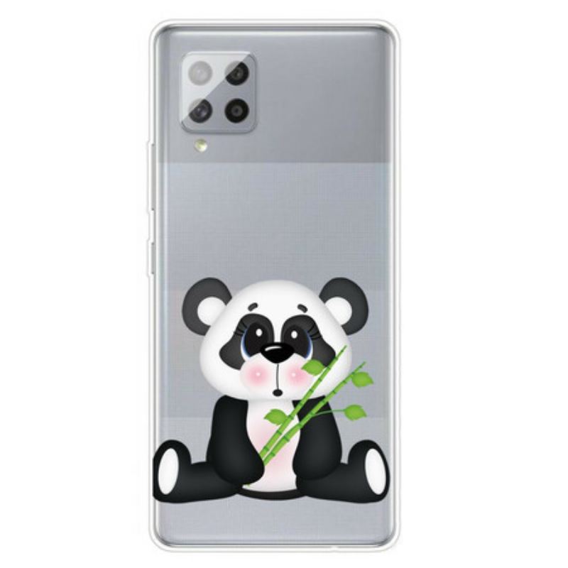 Telefontok Samsung Galaxy A42 5G Zökkenőmentes Szomorú Panda