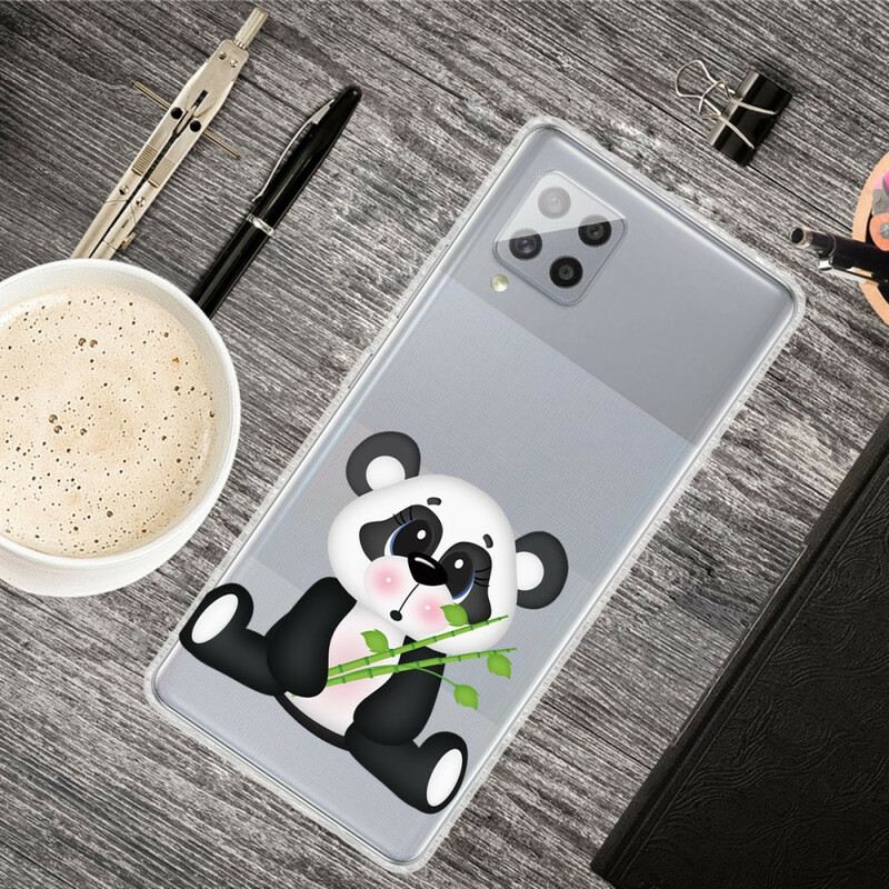 Telefontok Samsung Galaxy A42 5G Zökkenőmentes Szomorú Panda