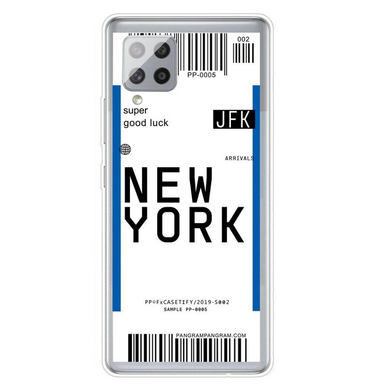 Tok Samsung Galaxy A42 5G Beszállókártya New Yorkba