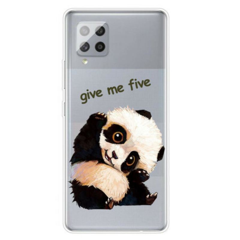 Tok Samsung Galaxy A42 5G Zökkenőmentes Panda Give Me Five