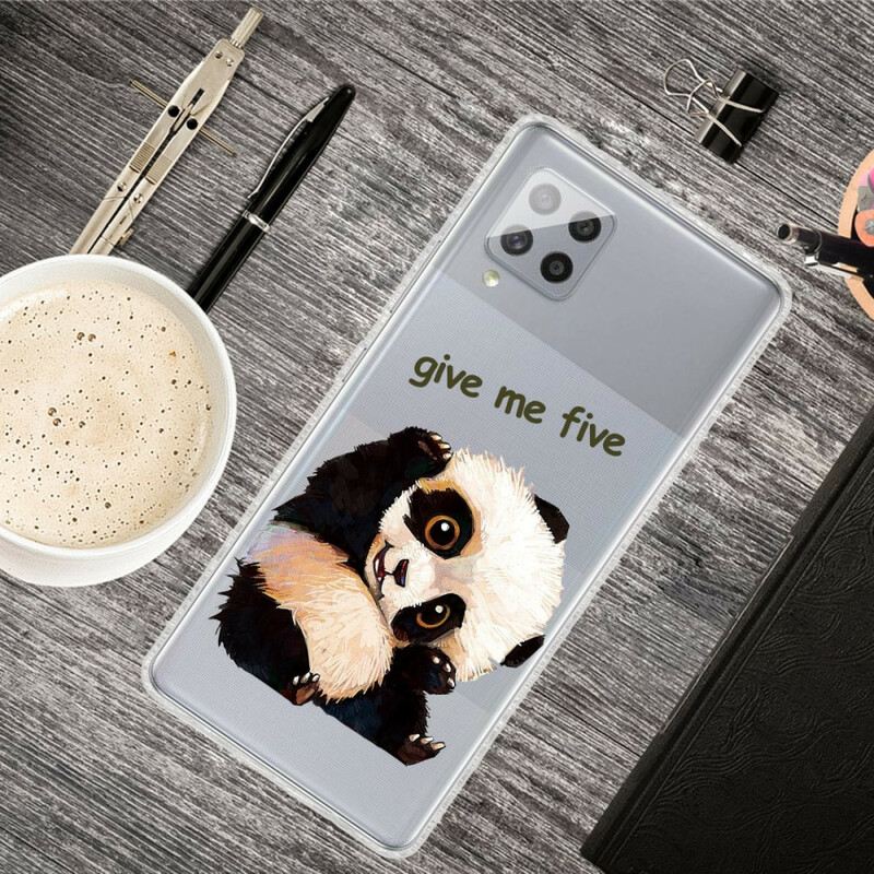 Tok Samsung Galaxy A42 5G Zökkenőmentes Panda Give Me Five