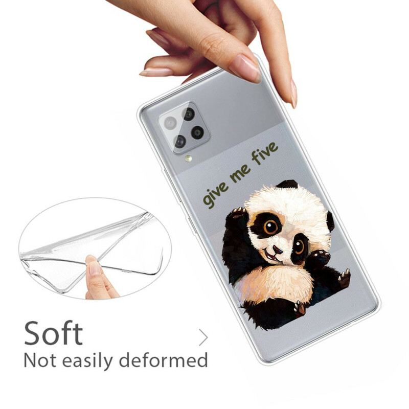 Tok Samsung Galaxy A42 5G Zökkenőmentes Panda Give Me Five