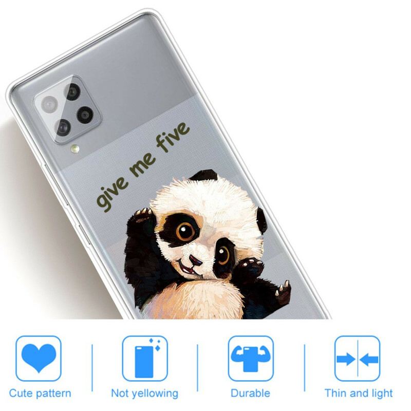 Tok Samsung Galaxy A42 5G Zökkenőmentes Panda Give Me Five