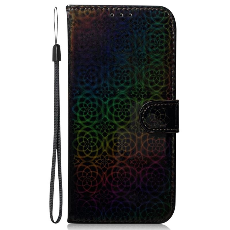 Kinyitható Bőrtok Google Pixel 8 Pro Strappy Disco