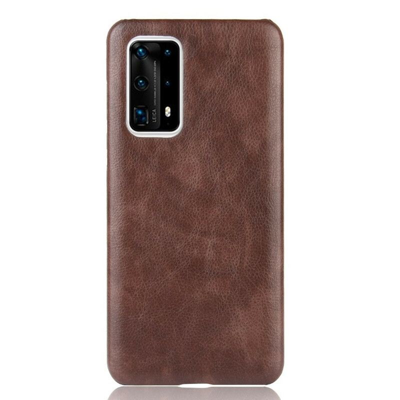 Tok Huawei P40 Pro Plus Litchi Performance Leather Effect