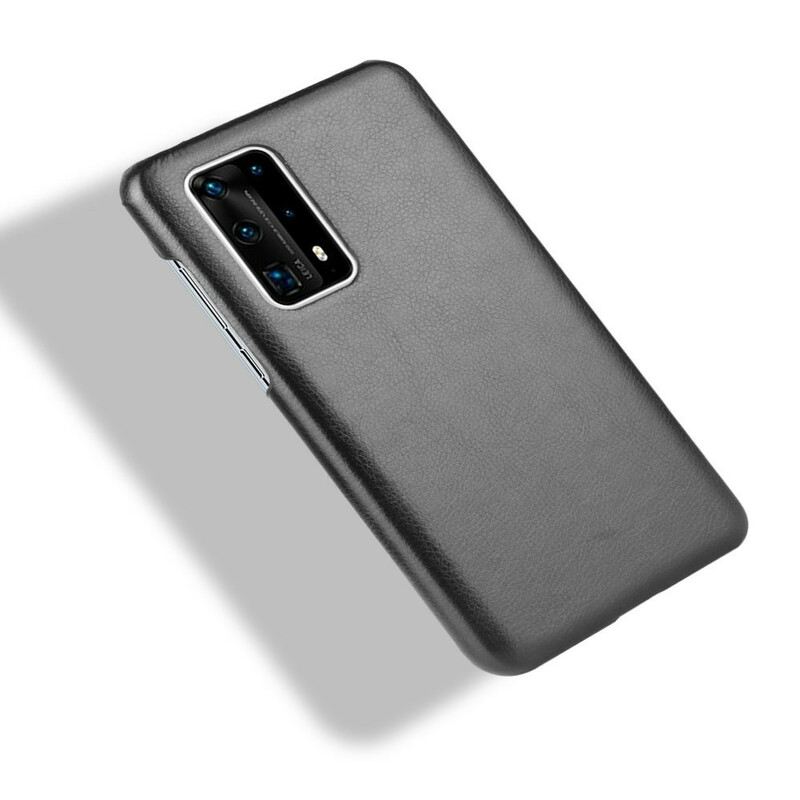 Tok Huawei P40 Pro Plus Litchi Performance Leather Effect