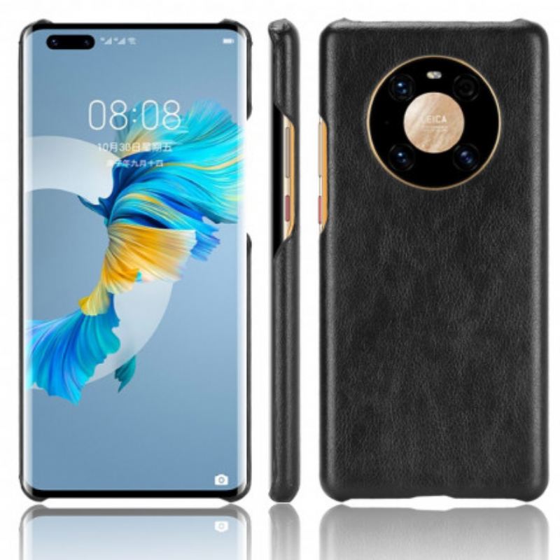 Tok Huawei Mate 40 Pro Licsi Bőr Hatás