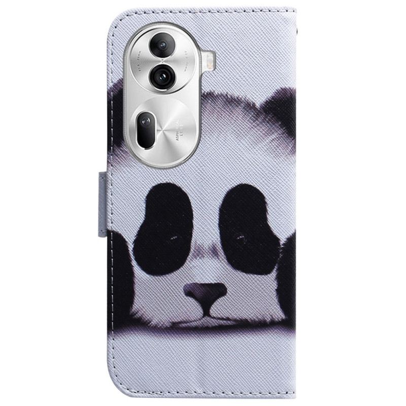 Bőrtok Oppo Reno 11 Pro 5g Panda