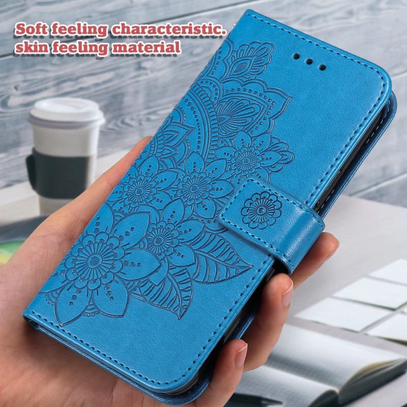 Fliptok Xiaomi 13 Pro szíjjal Pántos Mandala