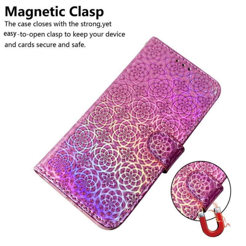 Kinyitható Tokok Oppo Reno 11f 5g Strappy Disco Stílus