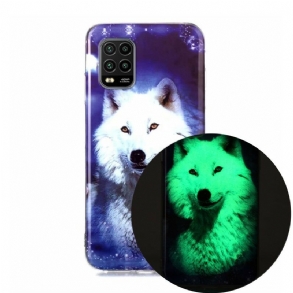 Telefontok Xiaomi Mi 10 Lite Fluoreszkáló Wolf Sorozat