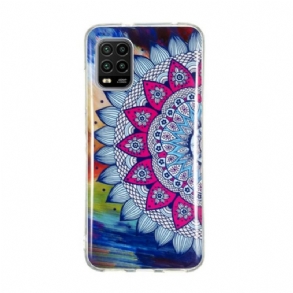 Tok Xiaomi Mi 10 Lite Fluoreszkáló Színes Mandala