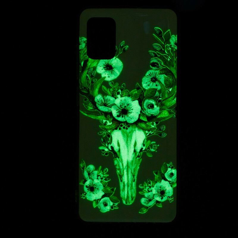 Tok Xiaomi Mi 10 Lite Fluoreszkáló Virágos Jávorszarvas