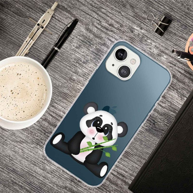 Tok iPhone 14 Plus Zökkenőmentes Szomorú Panda