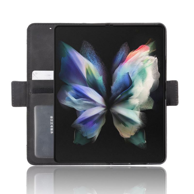 Fliptok / Bőrtok Samsung Galaxy Z Fold 3 5G Első Osztályú Ceruzatartó