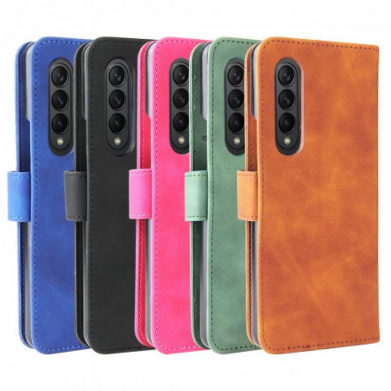 Fliptok / Bőrtok Samsung Galaxy Z Fold 3 5G Skin Touch