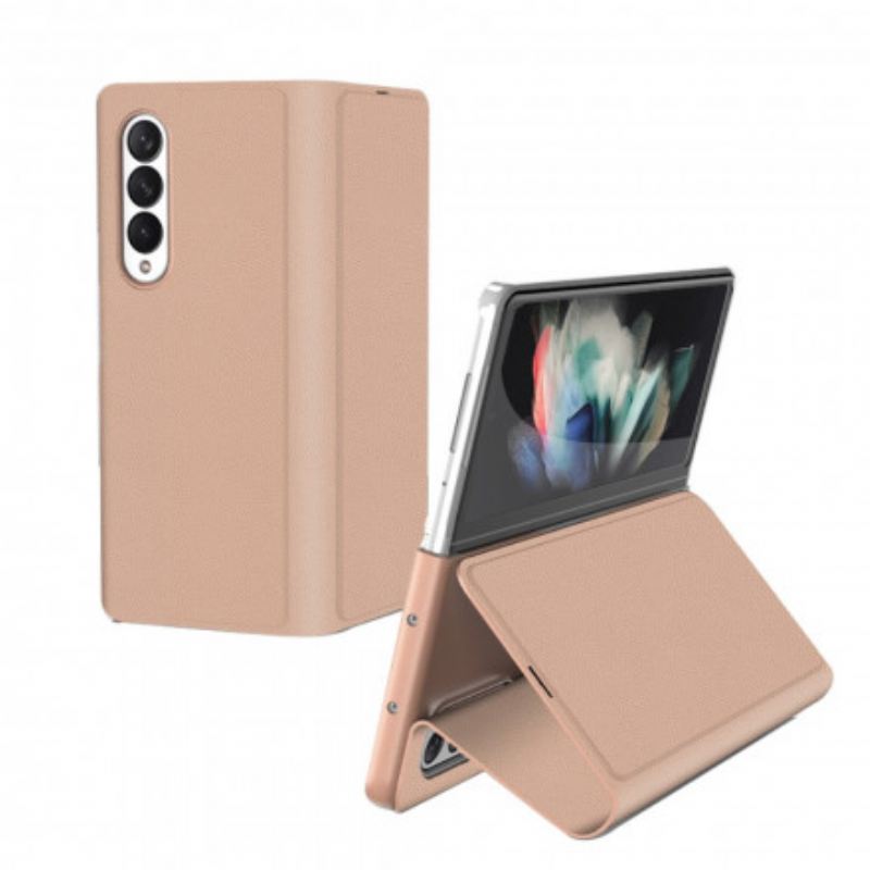 Fliptok Samsung Galaxy Z Fold 3 5G Bőrtok Ultra Fine Gkk