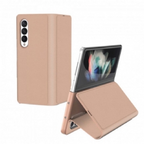 Fliptok Samsung Galaxy Z Fold 3 5G Bőrtok Ultra Fine Gkk