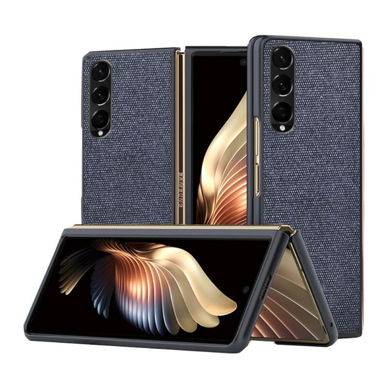 Telefontok Samsung Galaxy Z Fold 3 5G Texturált Bőr Hatás