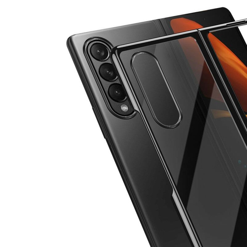 Tok Samsung Galaxy Z Fold 3 5G Átlátszó Fémes Élek