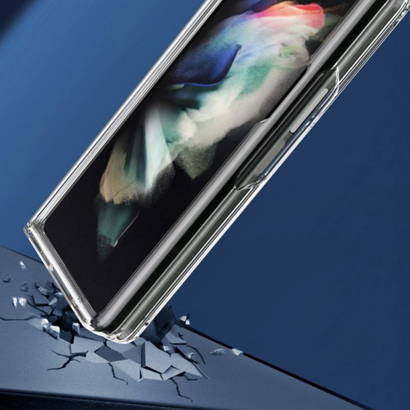 Tok Samsung Galaxy Z Fold 3 5G Átlátszó Színes Élek