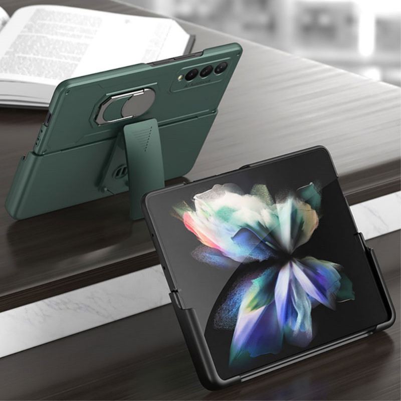 Tok Samsung Galaxy Z Fold 3 5G Gyűrűvel És Tartóval Gkk