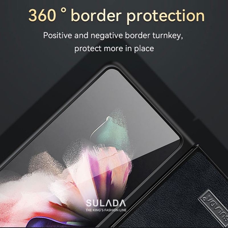 Tok Samsung Galaxy Z Fold 3 5G Műbőr Sulada