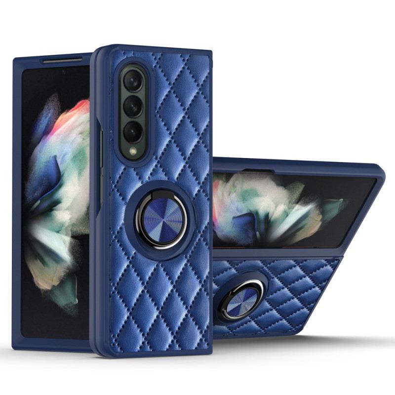 Tok Samsung Galaxy Z Fold 3 5G Ring-supporttal Párnázott