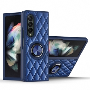 Tok Samsung Galaxy Z Fold 3 5G Ring-supporttal Párnázott