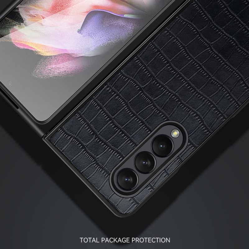 Tok Samsung Galaxy Z Fold 3 5G Stílusú Krokodilbőr Sulada