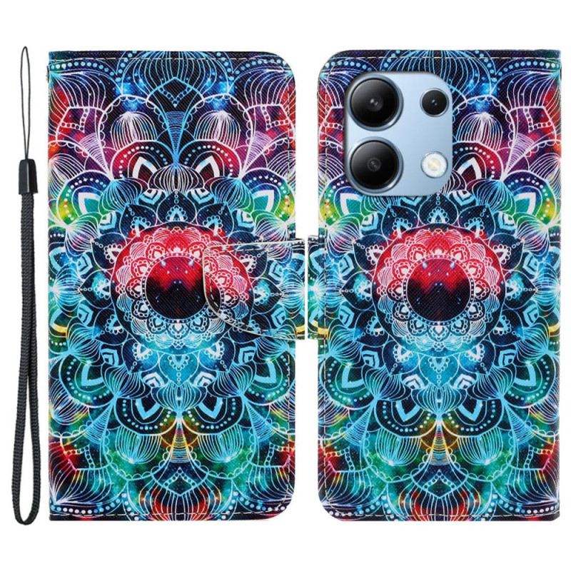 Fliptok Xiaomi Redmi Note 13 4g Mandala Minta Pánttal